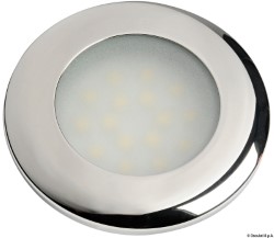 Capella LED espelho refletor polido